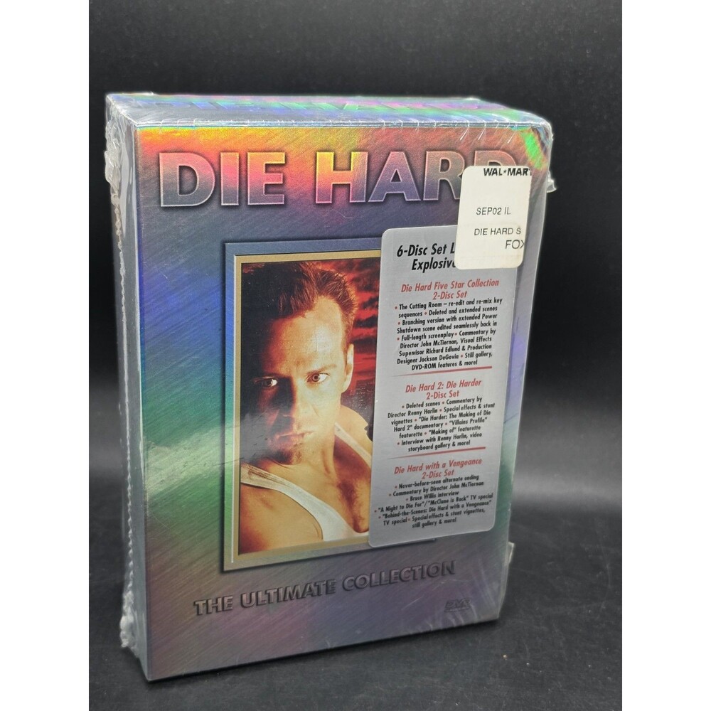 Die Hard The Ultimate Collection (6 DVD Set) Bruce Willis New Sealed Harder Veng
